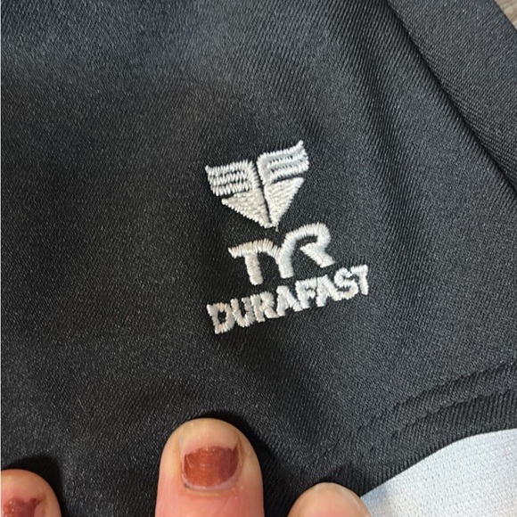 TYR Other - TYR Black Swimwear with White Logo